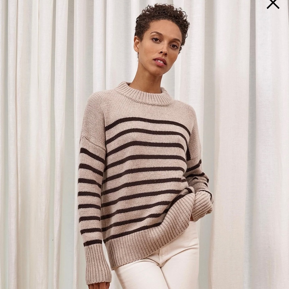 La Ligne Marin Sweater Crew Neck Wool-Cashmere Medium